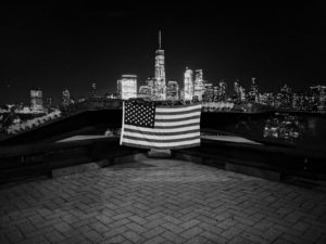 NYC seen from NJ 911 monument